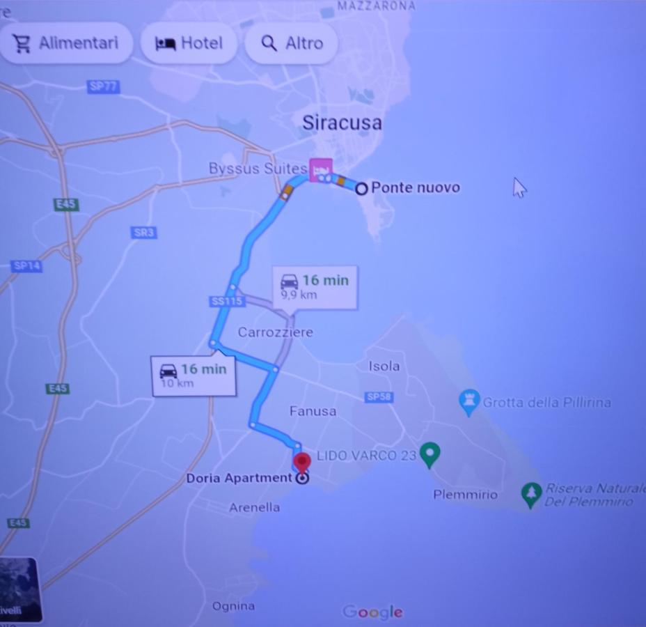 Doria Apartment Syracuse Екстер'єр фото